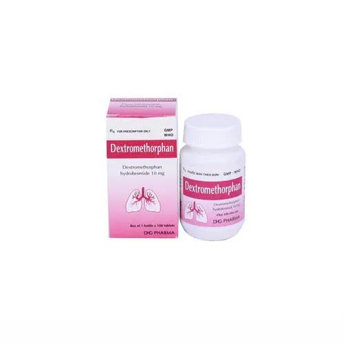 Dextromethorphan 10mg DHG (C/100v) – Giảm ho khan nhanh, tiện dụng